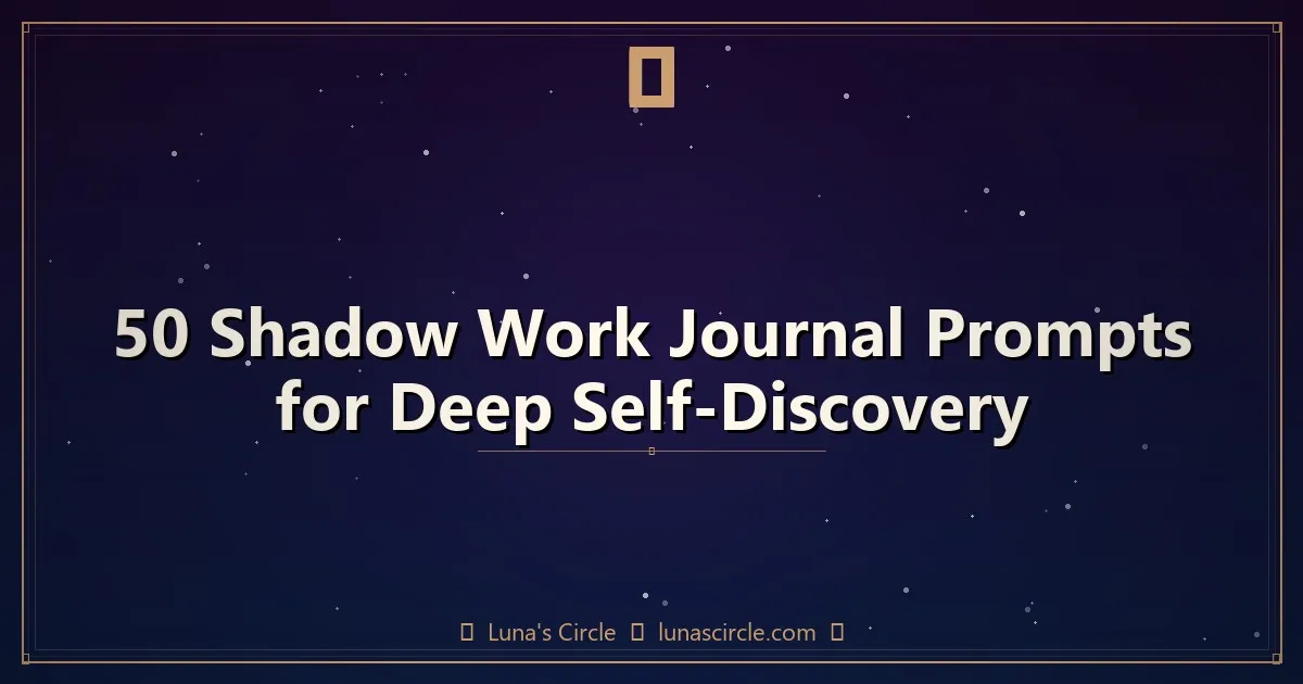 Moon Journal Prompts for Every Phase
