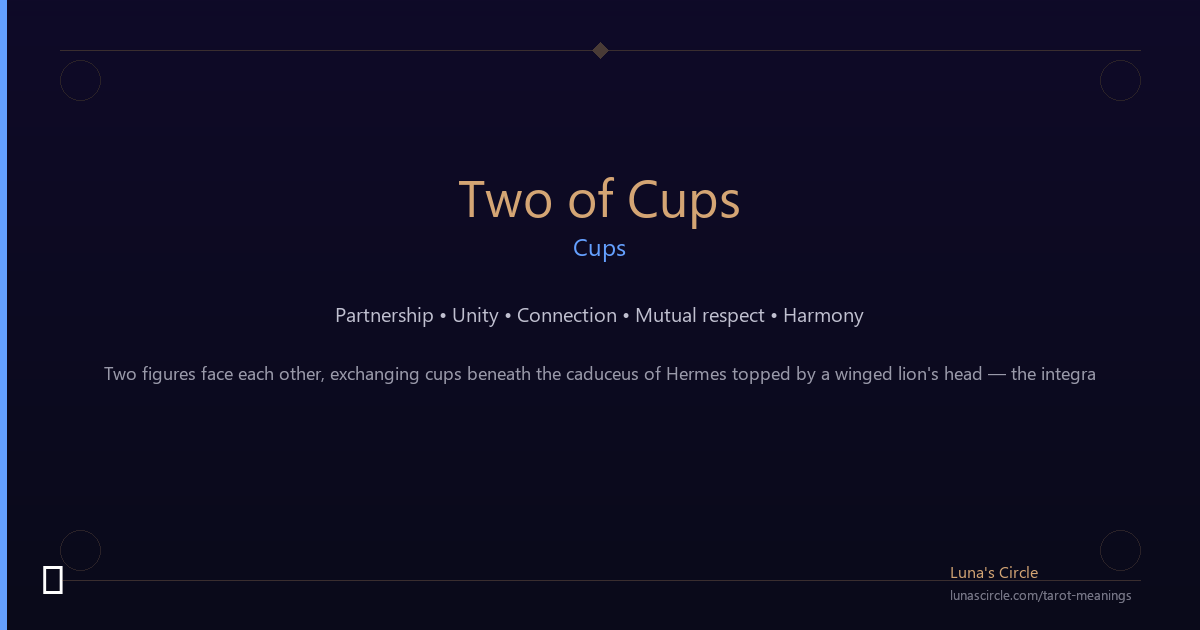 Two of Cups Meaning: The Soulmate Card and the Magic of True Connection